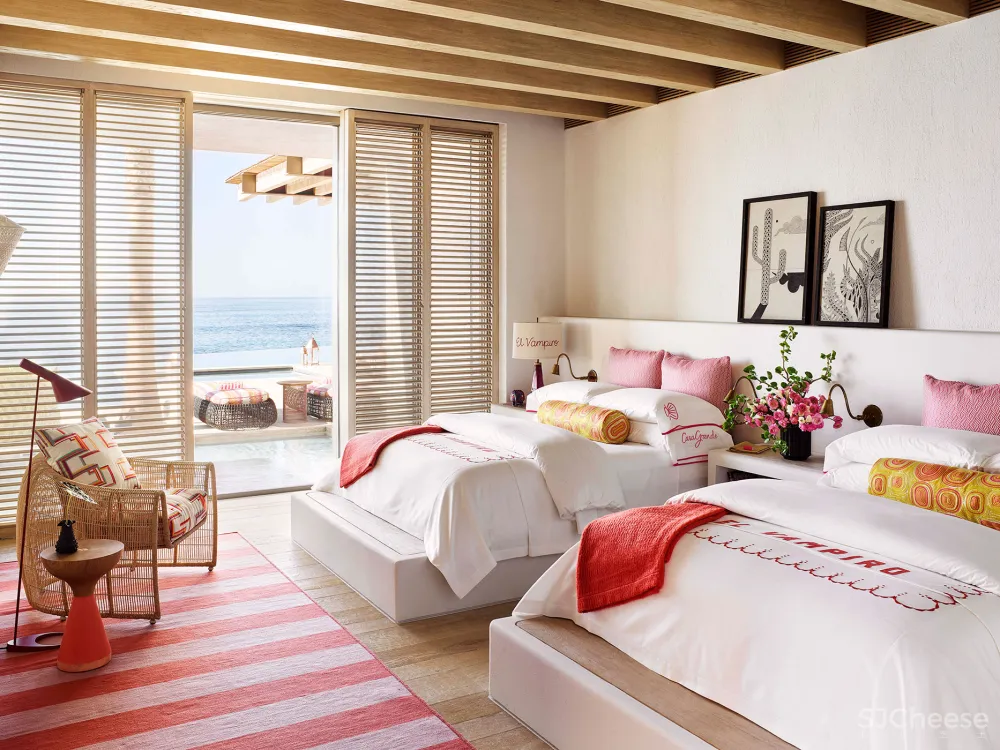 现代简约的度假屋,软装却这样设计,太梦幻了!