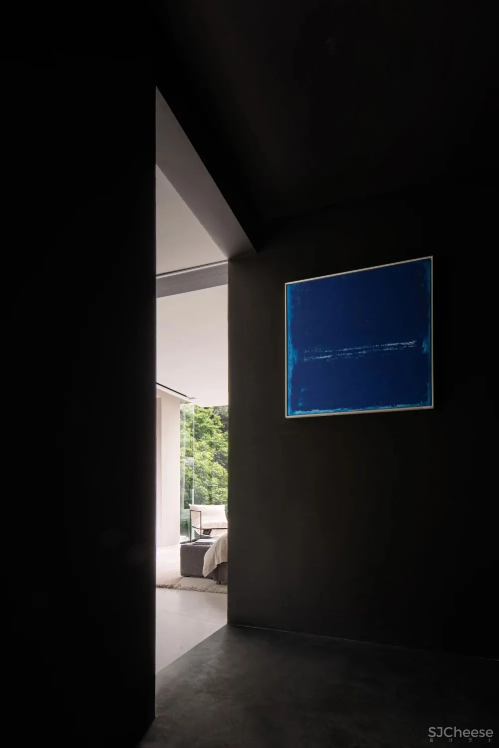 杉树林里的极美民宿