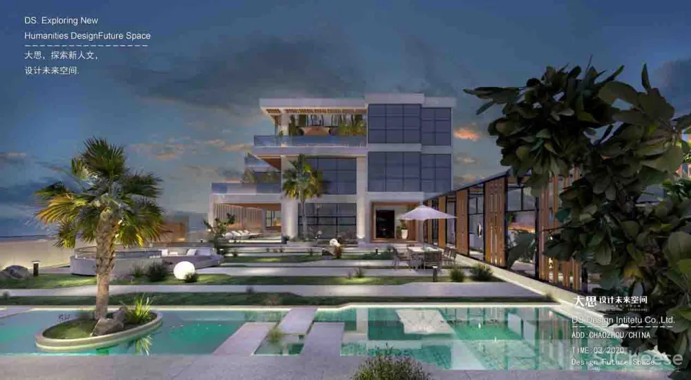 大思设计丨 假日阳光 水木别墅