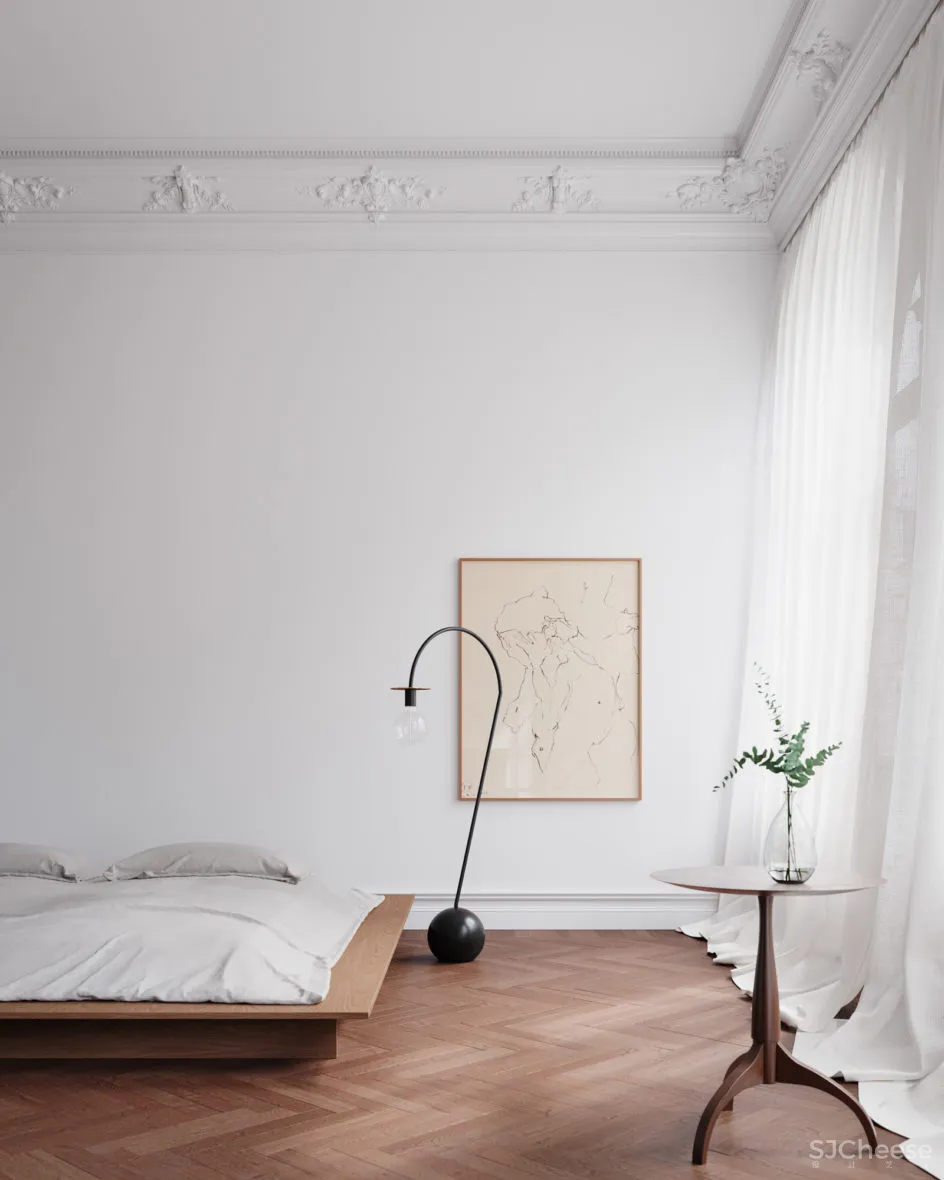 Tina Bergman | Stockholm Apartment , 北欧淡雅的极简主义