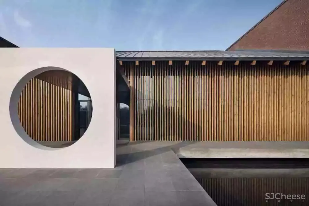 柏年印象设计 西安里城柳岸十里售楼中心 内敛的东方美学