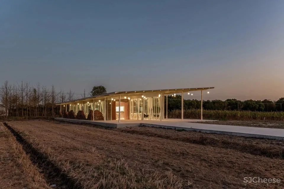 新作 崇明岛前哨村咖啡馆:脱离现代主义的纯粹 本义建筑