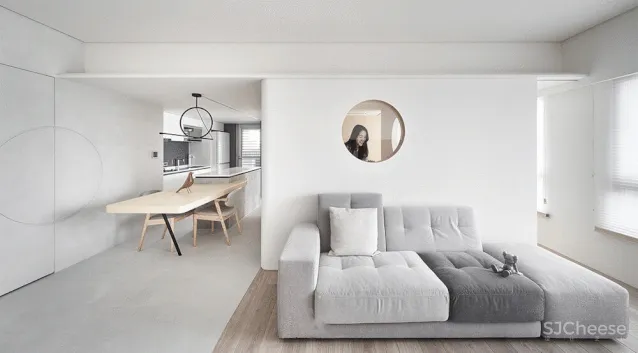 56㎡ 打造四居室,1㎡ 都不浪费!