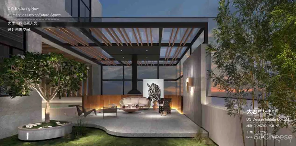 大思设计丨 假日阳光 水木别墅