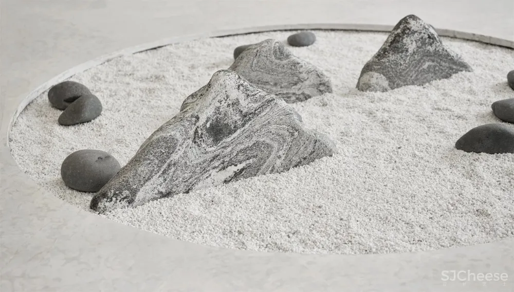 极致白意境,泼墨水云间