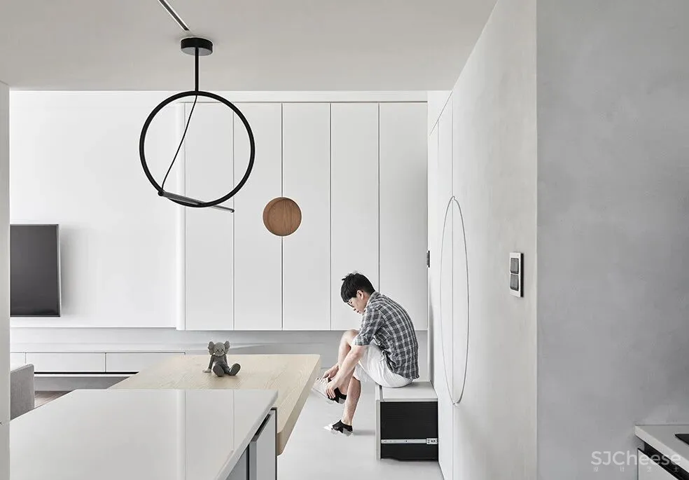 56㎡ 打造四居室,1㎡ 都不浪费!