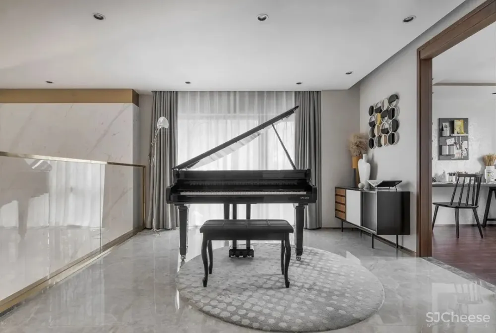 156m² 现代雅致别墅,简约细腻 安想设计