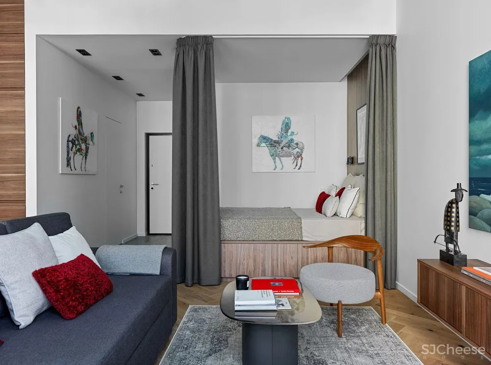 高级灰 红色，当代东方优雅美学的完美演绎