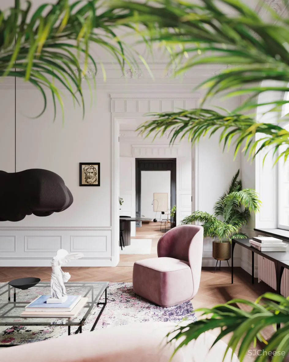 Tina Bergman | Stockholm Apartment , 北欧淡雅的极简主义