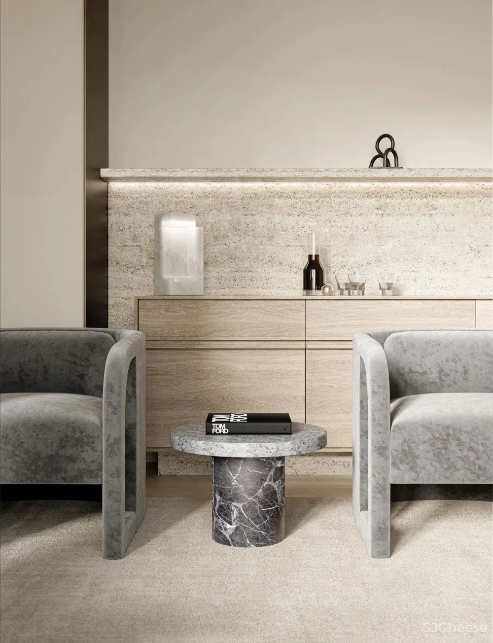 极简舒适住宅，给人一种宁静感！