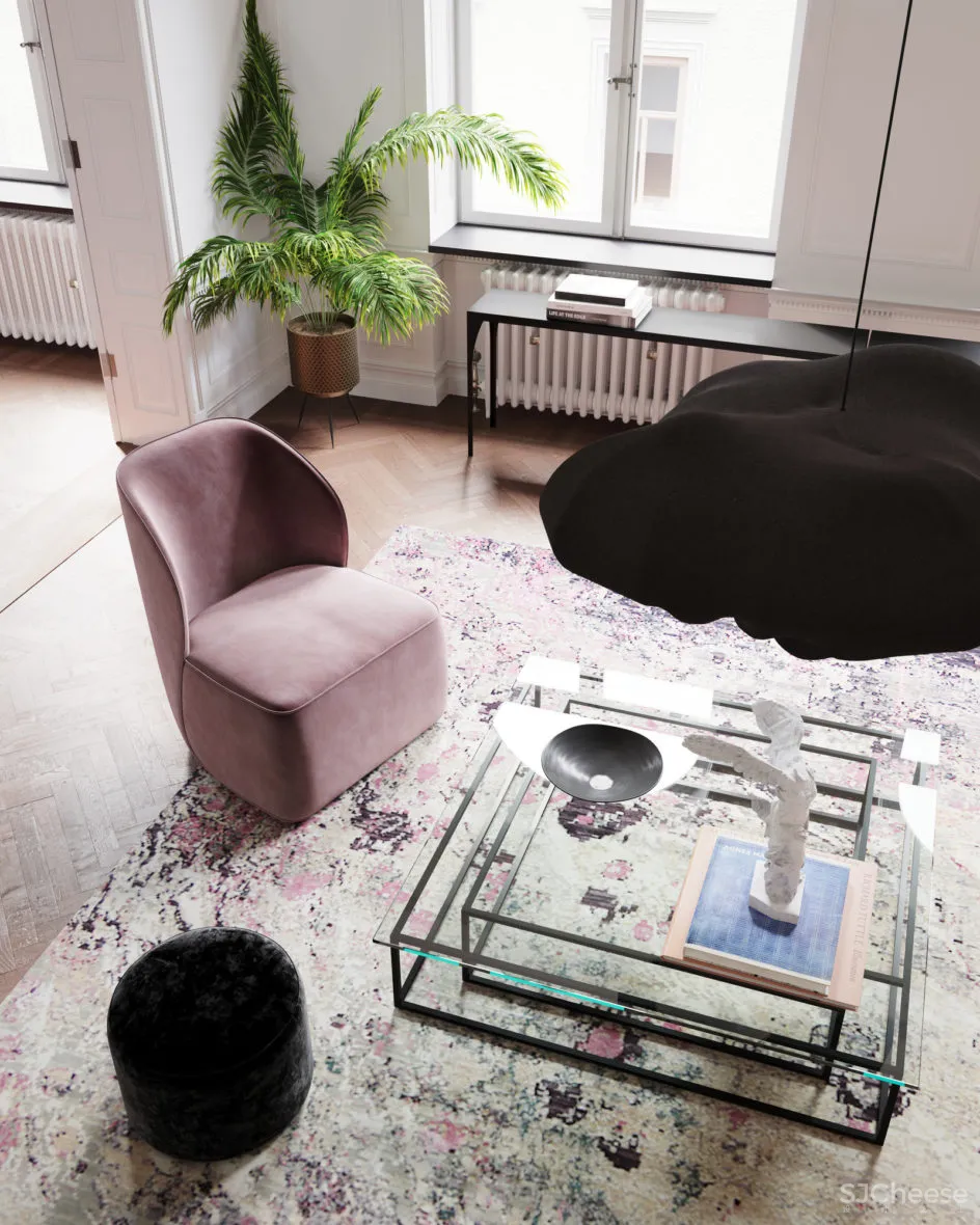 Tina Bergman | Stockholm Apartment , 北欧淡雅的极简主义