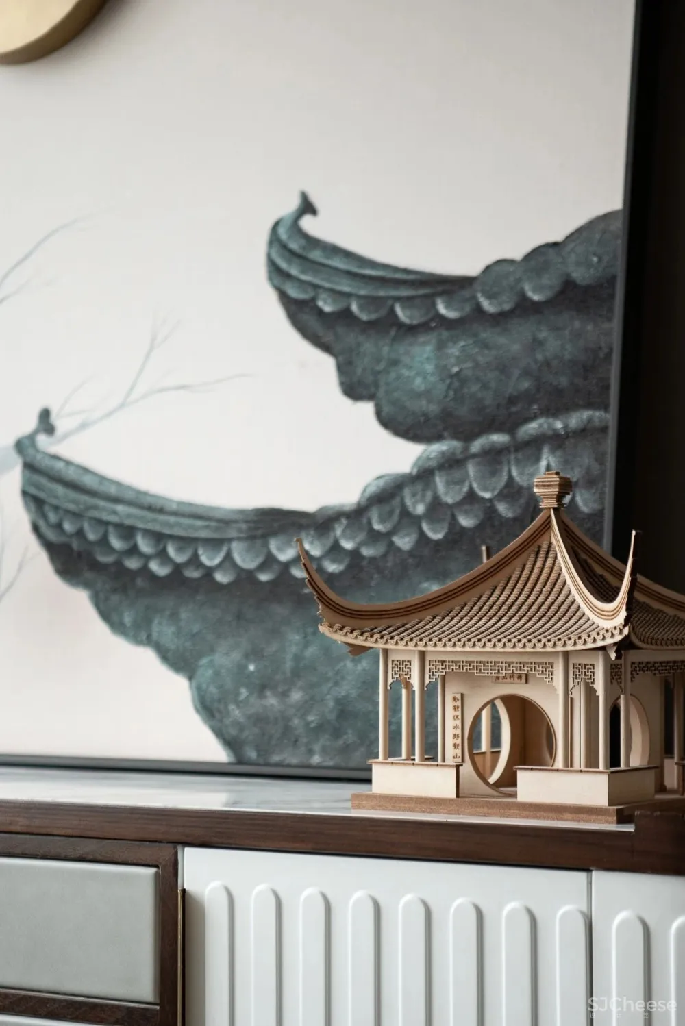 明德设计│塞上梦江南——银川万科翡翠公园上叠别墅样板间