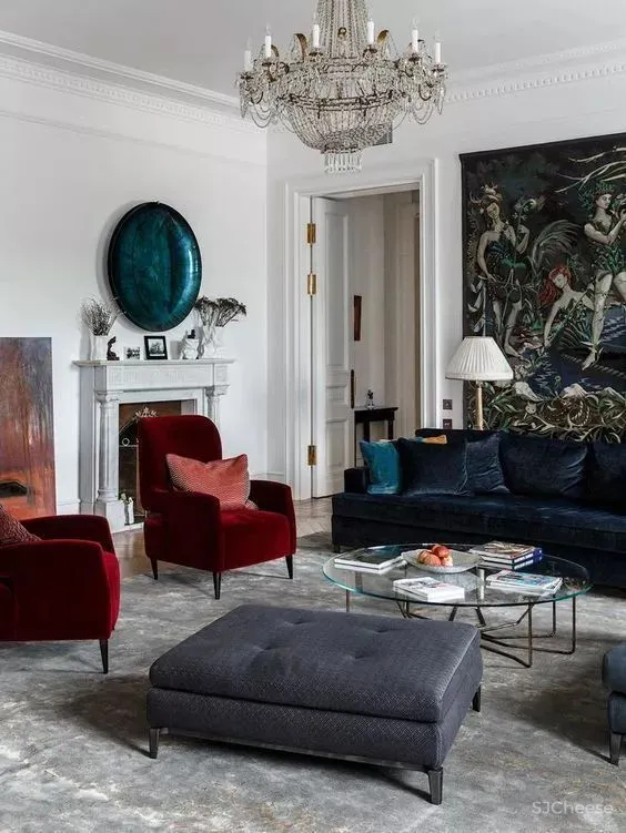 高级灰 红色，当代东方优雅美学的完美演绎