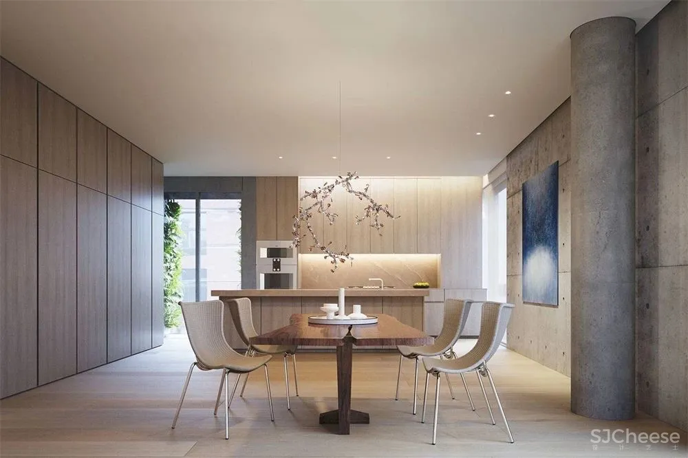 纽约曼哈顿152 Elizabeth豪华公寓设计 安藤忠雄