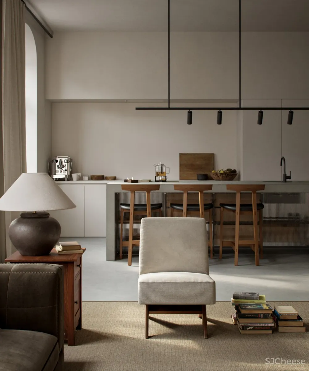 Gabriel Fabra Pérez | Goerlich Apartment , 秋日气息的冷静美学
