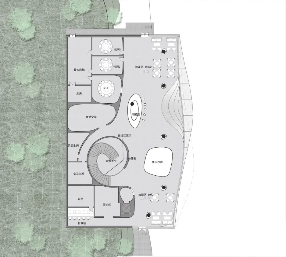 非必丝与竹,山水有清音 长沙东原麓印长江展示馆