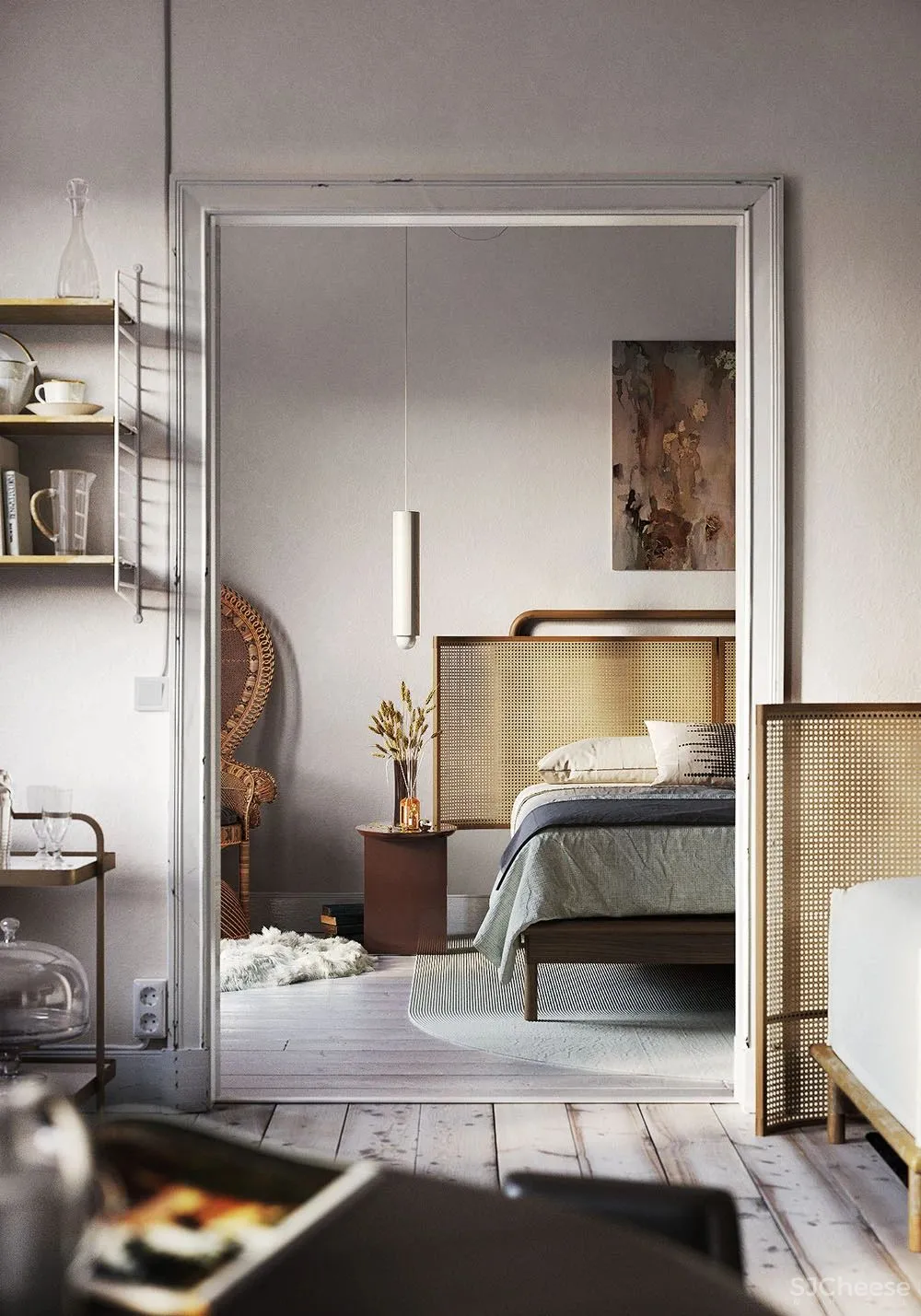 家家都有的藤编，竟被大师玩的这么时髦！