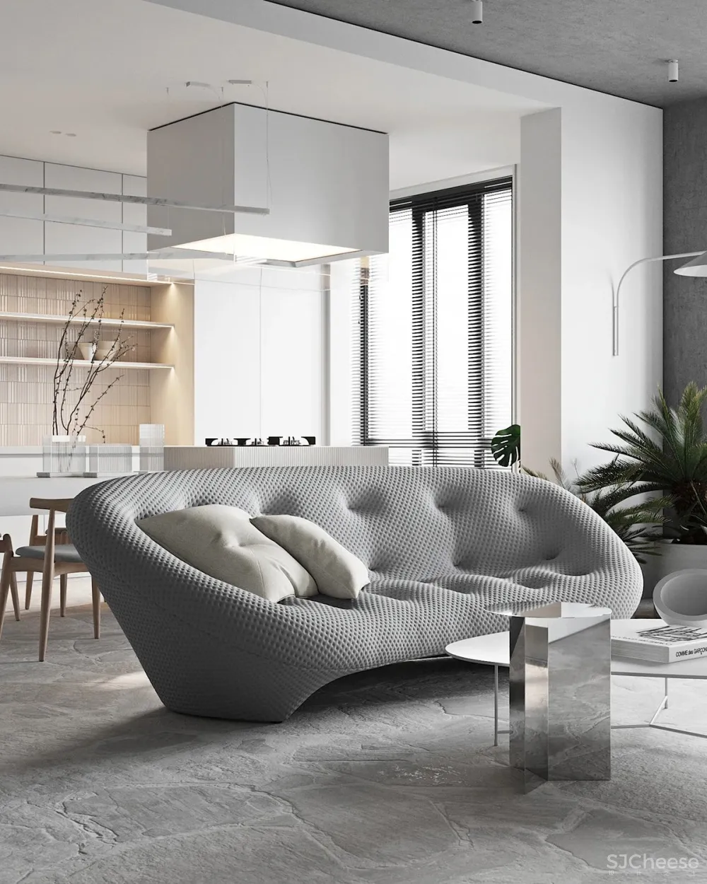 85㎡ 改成一室户,全开放式布局更显宽敞!