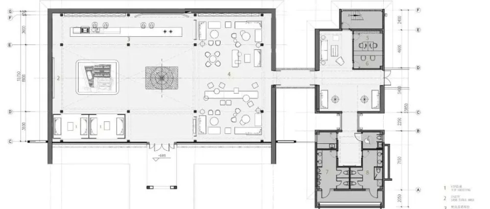 柏年印象设计 西安里城柳岸十里售楼中心 内敛的东方美学