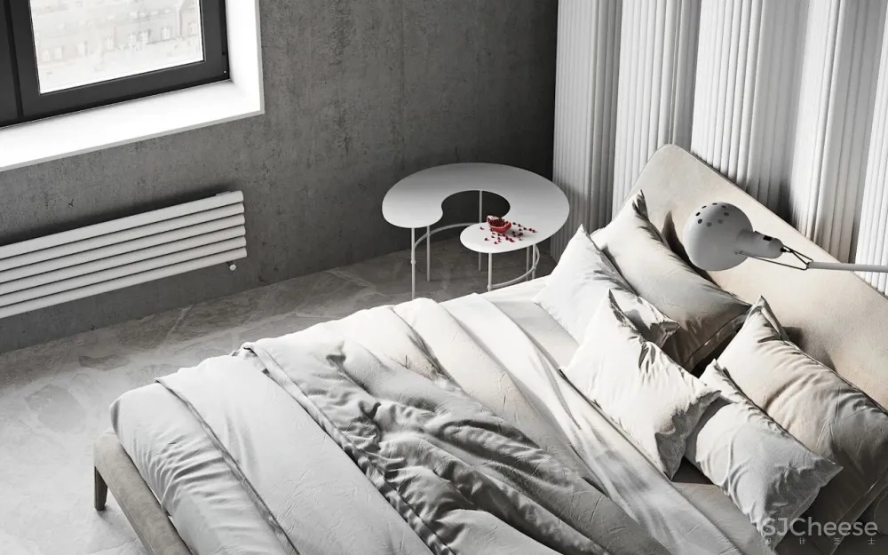 水泥灰 原木,打造自然现代风