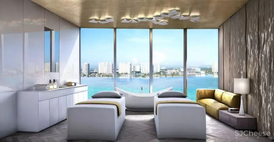 城市中心顶级豪宅进入大平层时代!有钱就买大平层吧!