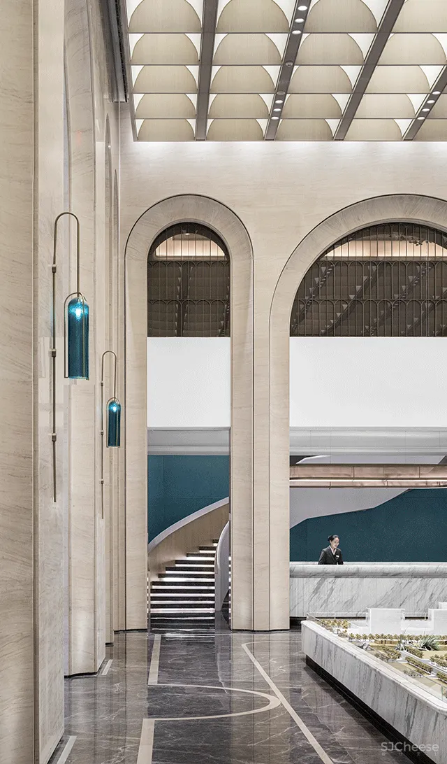 当代摩登气质的售楼中心设计,美的直入人心!