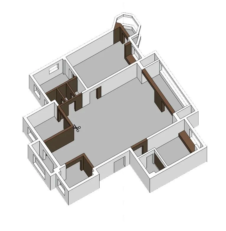 180㎡的两居室，这样留白才大气！