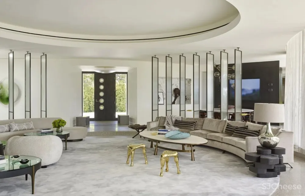 【搭-配】来自Beverly Hills Estate的开放性住宅 Jamie Bush