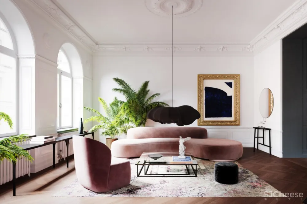 Tina Bergman | Stockholm Apartment , 北欧淡雅的极简主义