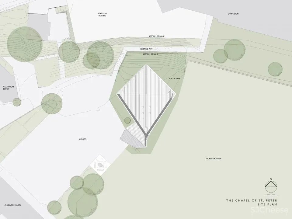 新西兰圣彼得教堂,传达爱与救赎 Stevens Lawson Architects