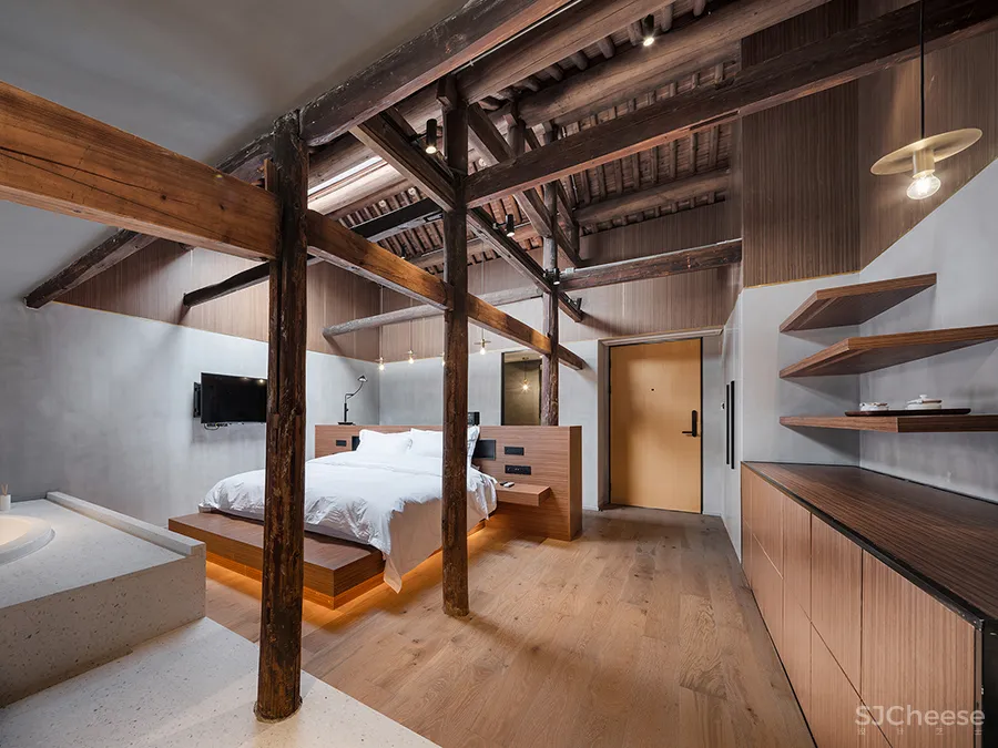 临海余丰里民宿,穿梭三个年代的建筑之间 零壹城市