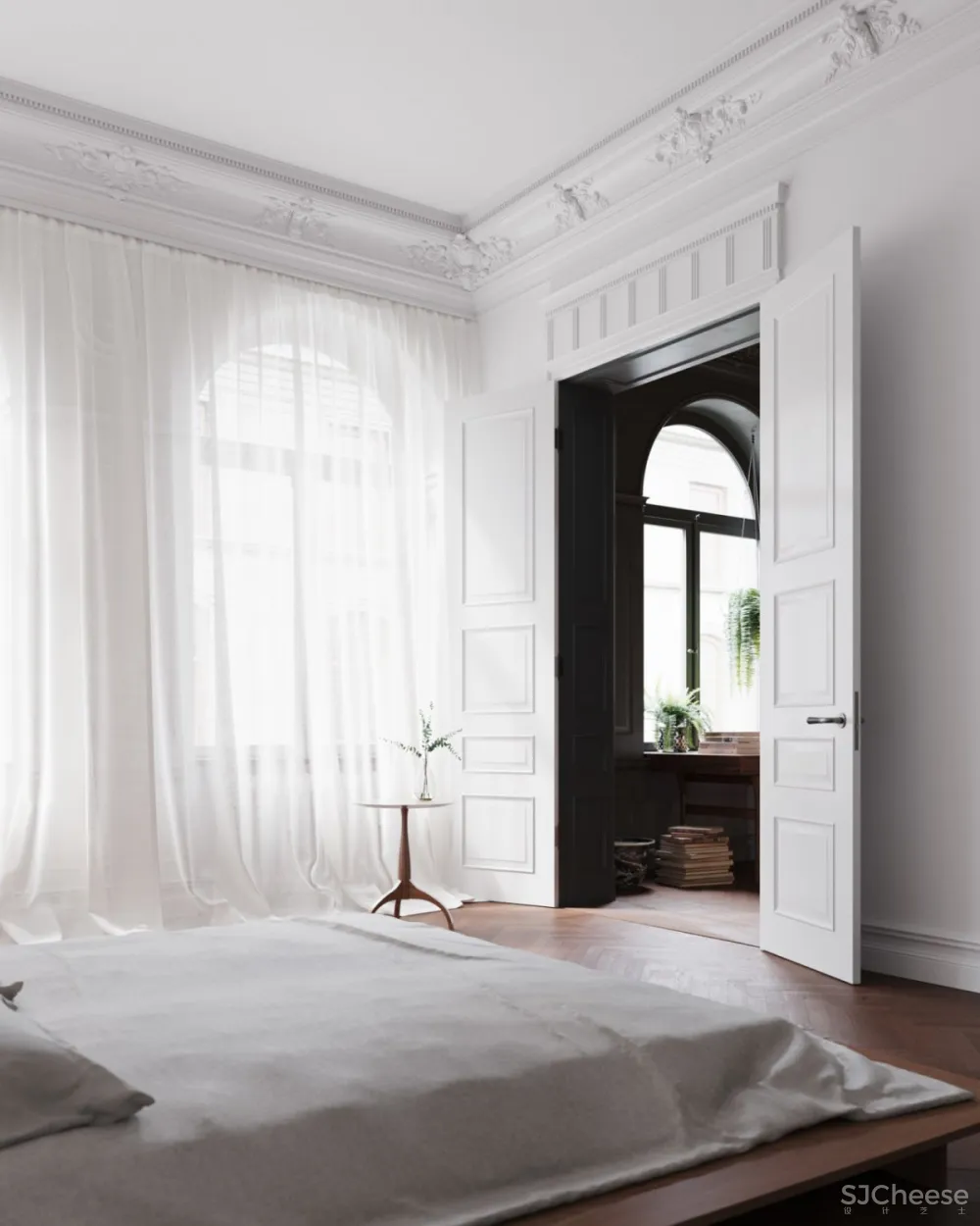 Tina Bergman | Stockholm Apartment , 北欧淡雅的极简主义