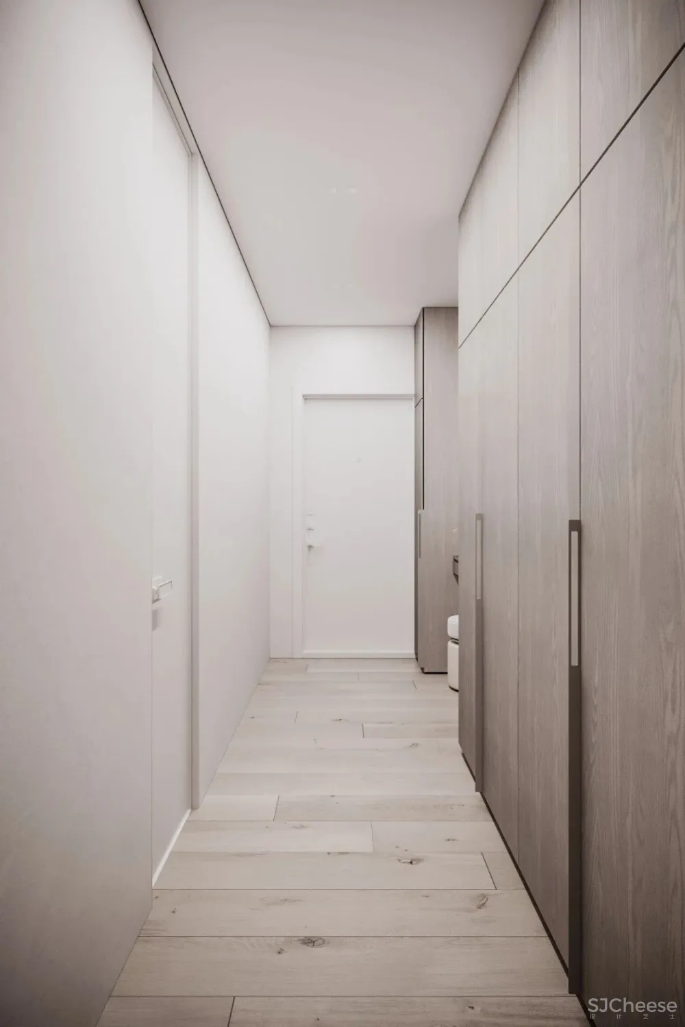 120㎡极简空间,平静和谐!