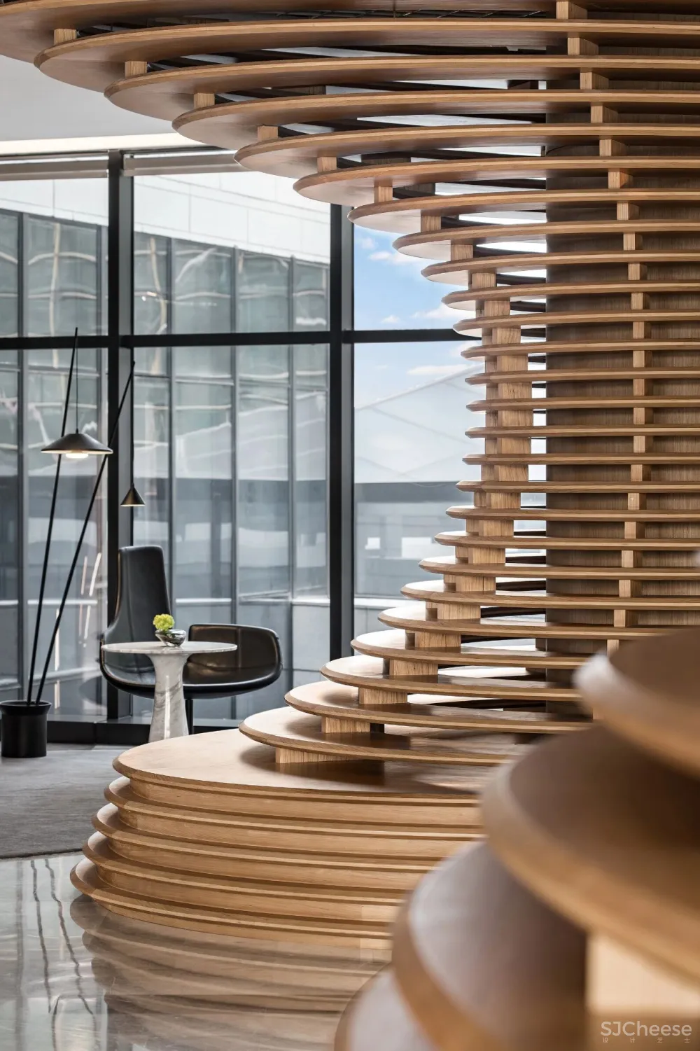 牧笛设计力作丨原木、灰砖,追求美感与质朴的平衡