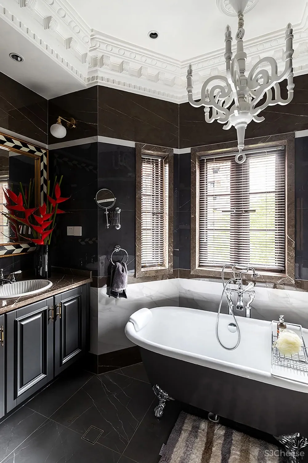 300m²红配绿的大胆设计,极尽“花俏”本事!网友直呼:美到不真实!