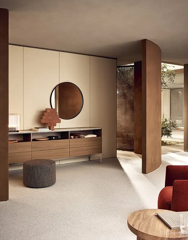 Poliform 在一所隐奢住宅内展开了大胆的试探