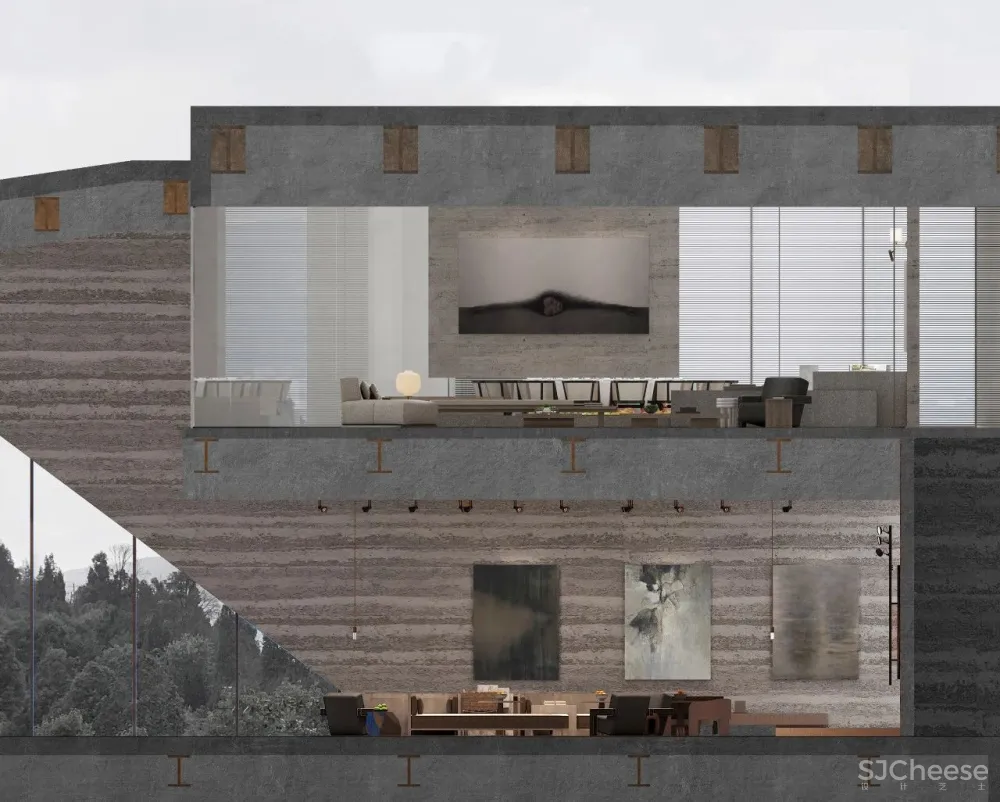 山海美术馆,静谧与光明!