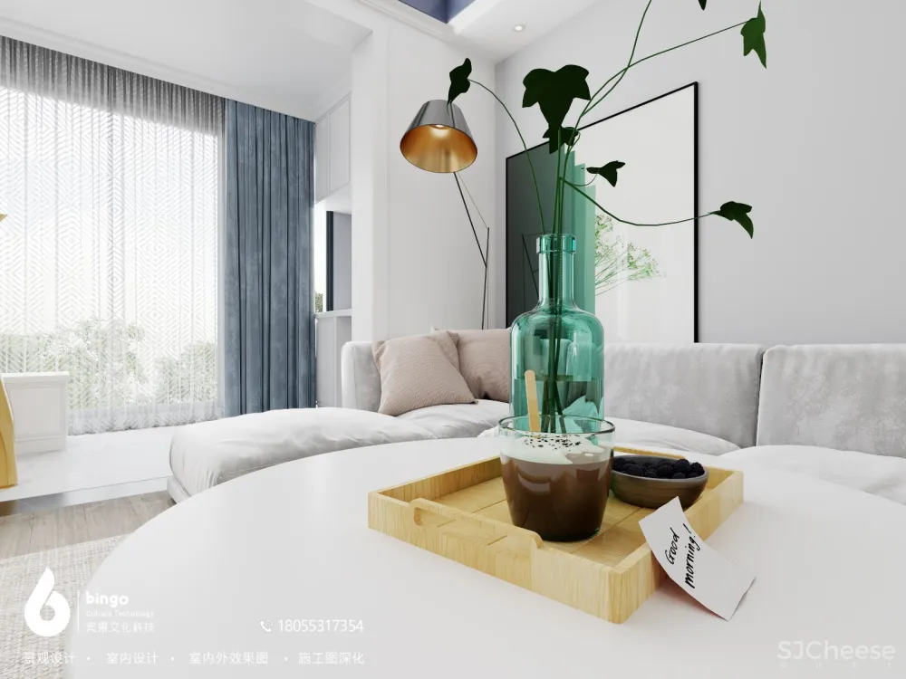 夏日里的小清新 现代美式