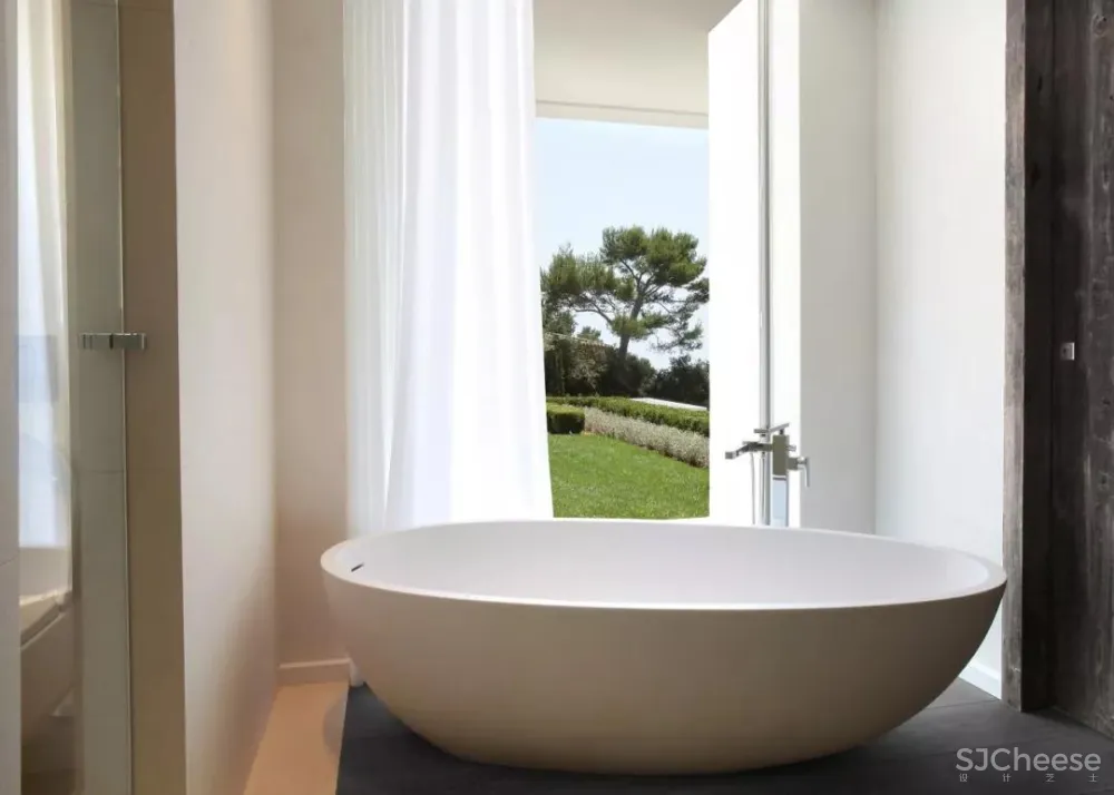 Caprini&Pellerin•海岛酒店将建筑几何完美融入自然环境!