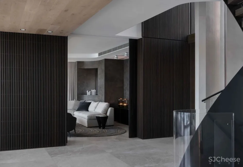 简约的大宅设计,恰当好处的细部表现