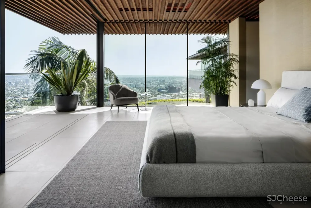 SAOTA | Hillside House , 洛杉矶天际线下的绿洲
