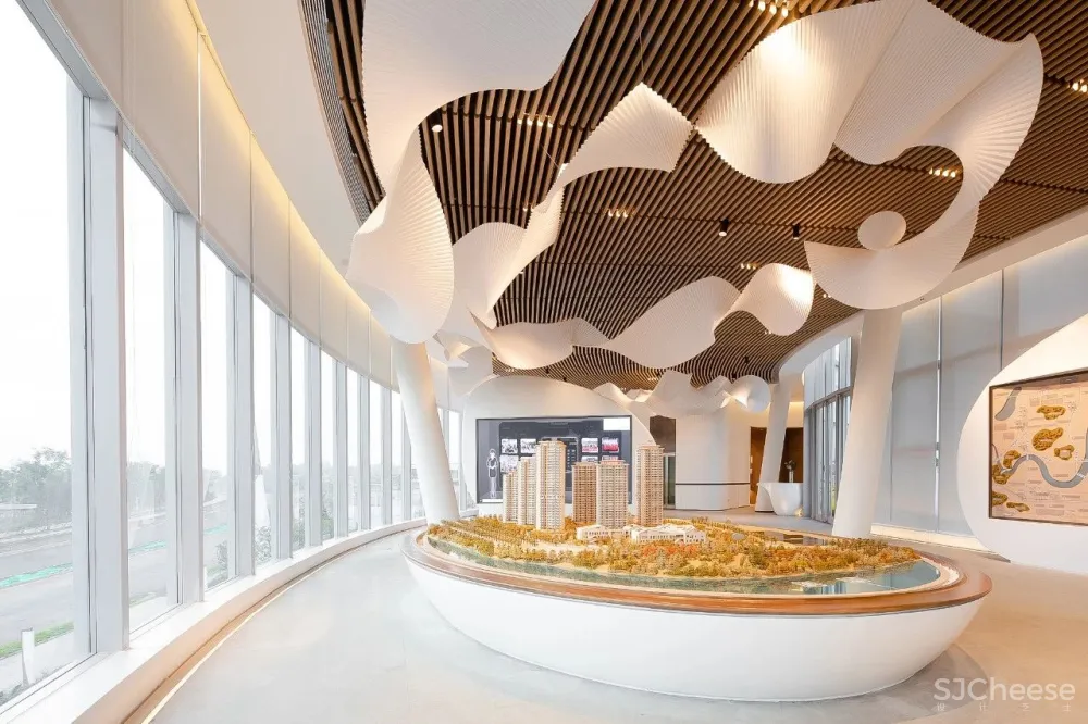 AOD设计新作丨邕江的漂浮售楼处