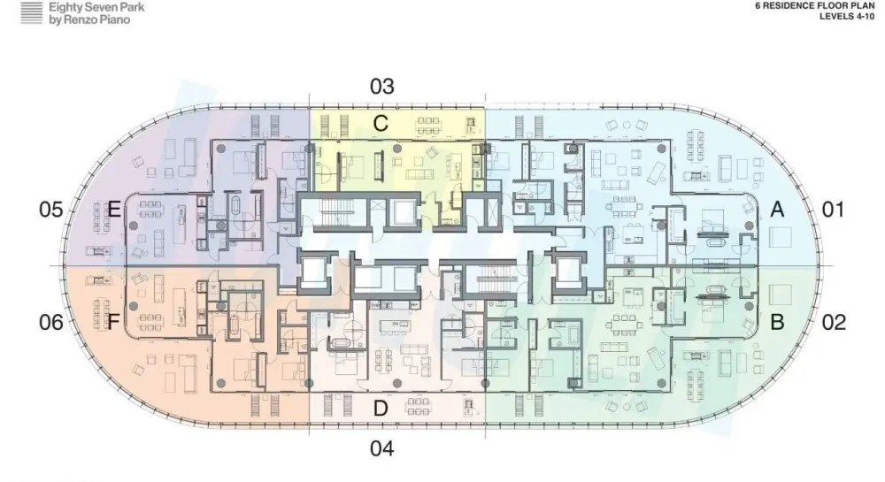 迈阿密最贵豪宅，顶层公寓6.8亿美元｜伦佐·皮亚诺新作