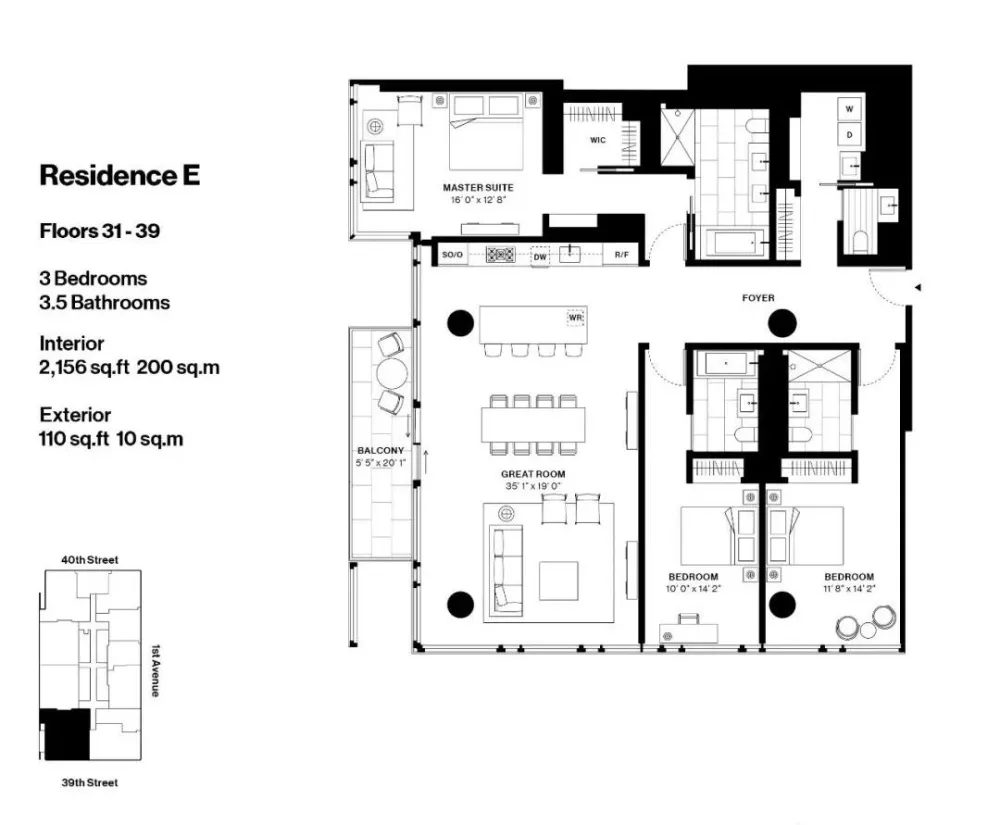 Richard Meier 设计的公寓楼,极简主义精装够低调、也够奢华!