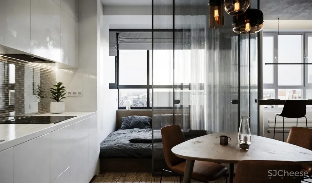 41㎡一居室，简单漂亮！