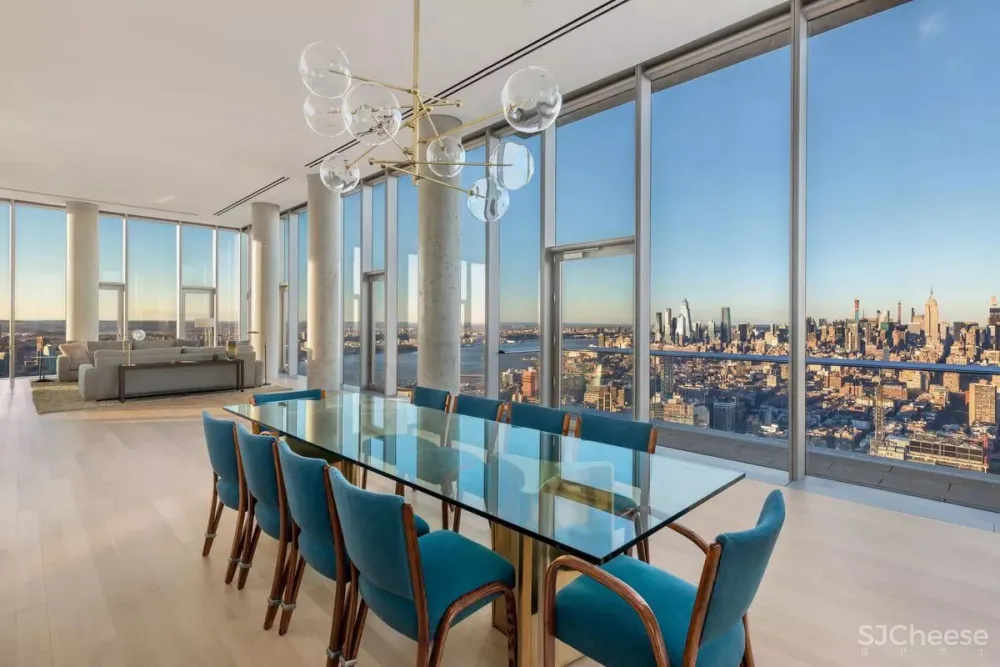 城市中心顶级豪宅进入大平层时代!有钱就买大平层吧!