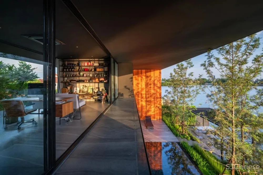 曼谷570㎡临湖别墅 WARchitect Studio