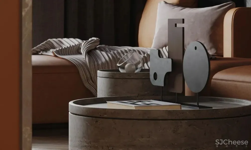 芥末黄 高雅灰住宅,编织优雅知性生活!