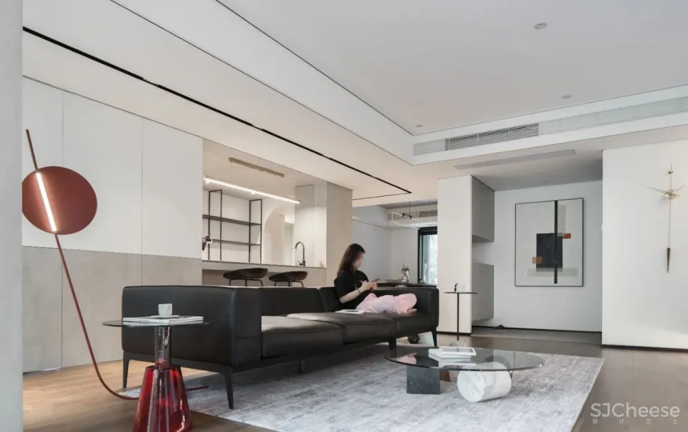 200㎡住宅 流动的光线 赋予生活诗意