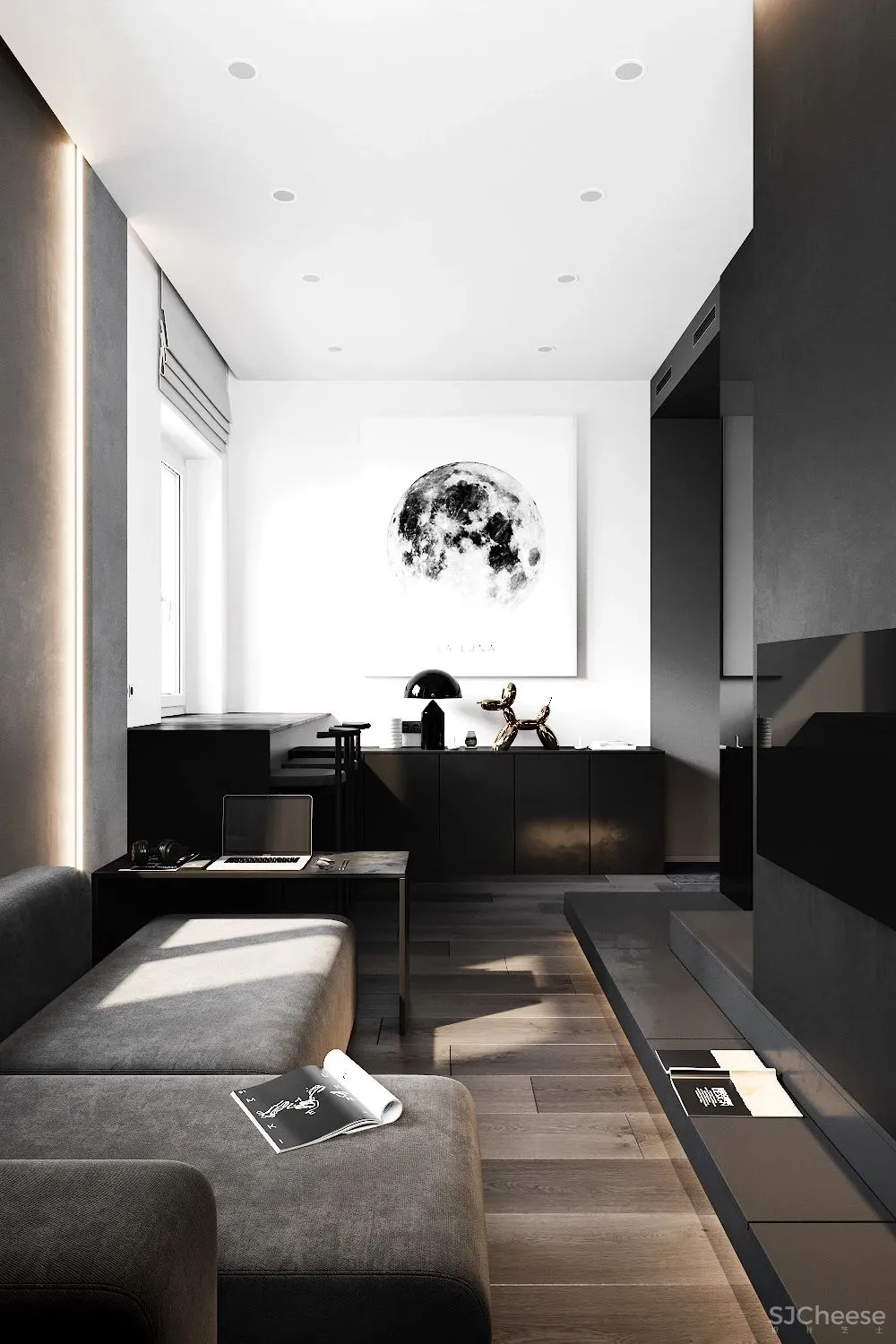 “逆天”隐藏式设计,让收纳隐于无形!